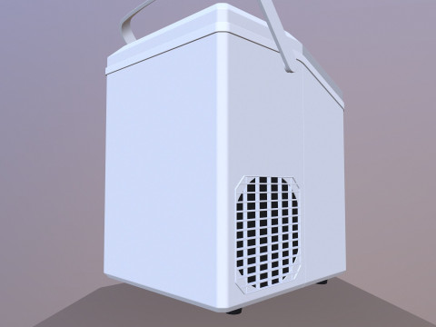 휴대용 제빙기 3D 모델