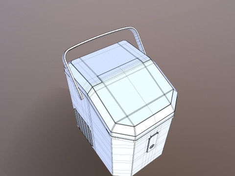 휴대용 제빙기 3D 모델