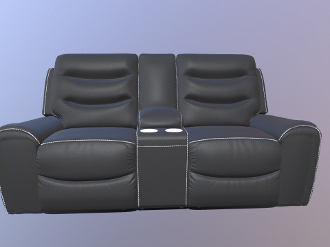 Розкладний диван 3D Модель