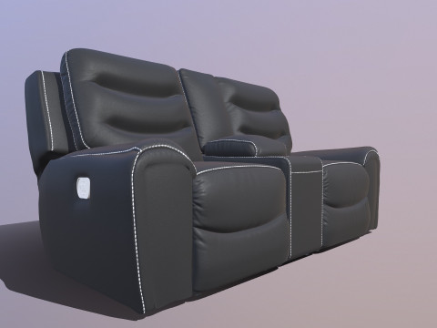 Recliner Sofa 3D Model