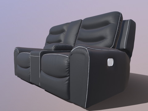 Recliner Sofa 3D Model