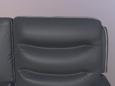 Recliner Sofa 3D Model