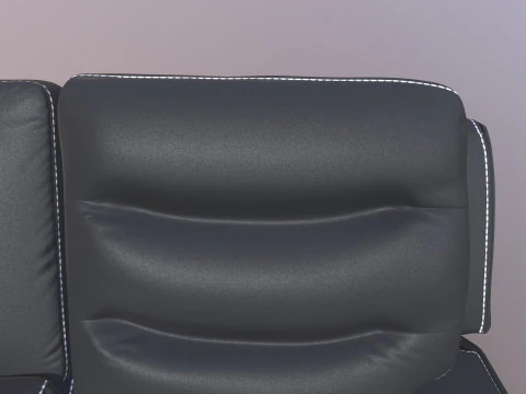 Recliner Sofa 3D Model