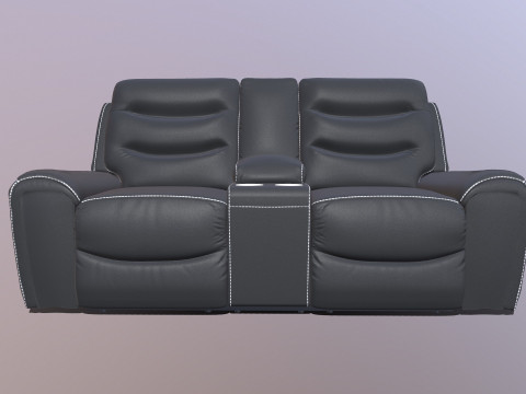 Recliner Sofa 3D Model