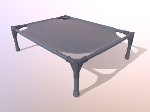 Резиновая кровать 3D Модель