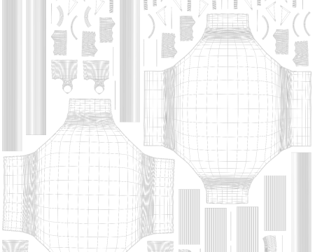 Резиновая кровать 3D Модель