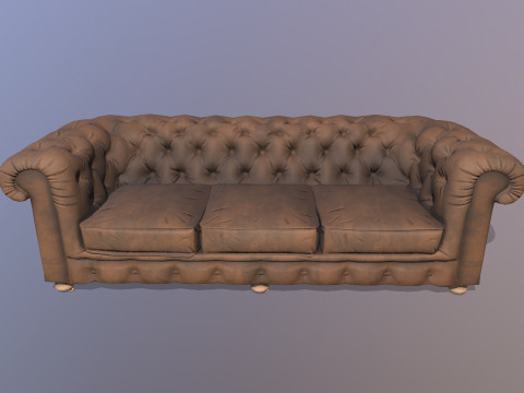 Диван 3D Модель