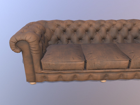Диван 3D Модель