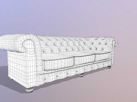 Диван 3D Модель