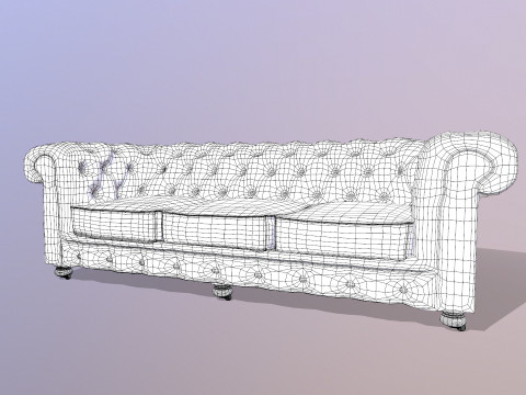 Диван 3D Модель