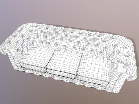 ソファー 3Dモデル