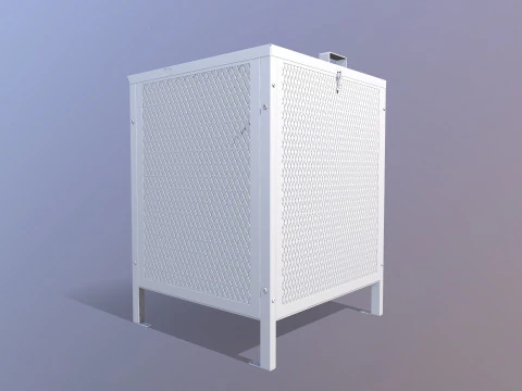 Kosz na śmieci Model 3D
