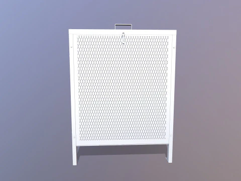 Trash Bin 3D Model