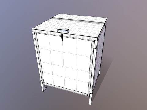 мусорное ведро 3D Модель