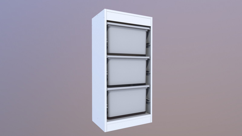 ТРОФАСТ Хранение 3D Модель .c4d .max .obj .3ds .fbx .stl .blend 