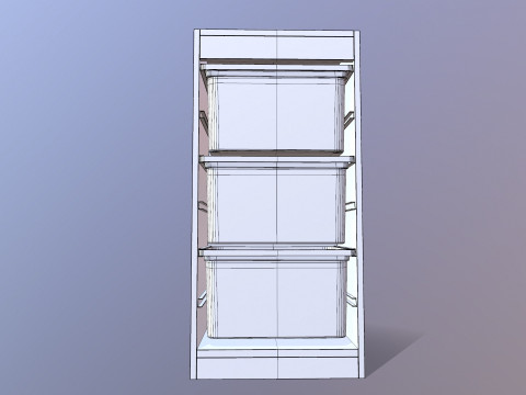 ТРОФАСТ Хранение 3D Модель