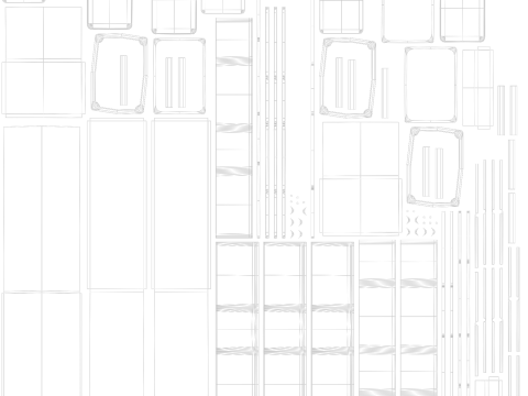 ТРОФАСТ Хранение 3D Модель