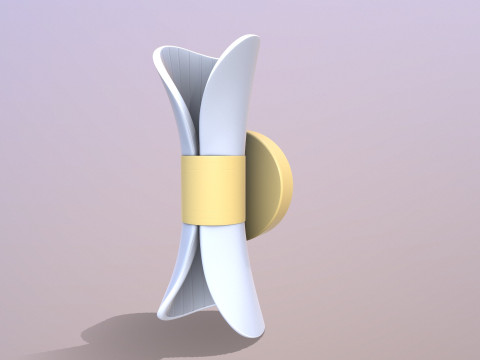 Настенный светильник 3D Модель