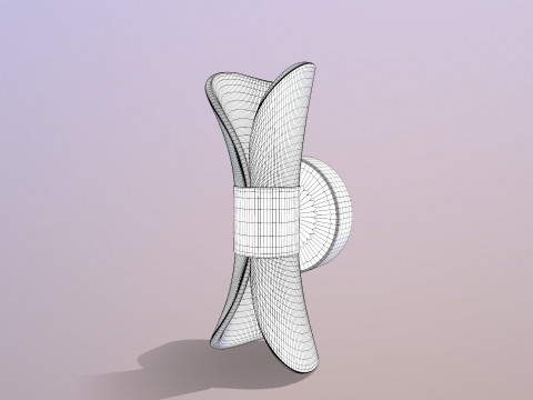 Настенный светильник 3D Модель