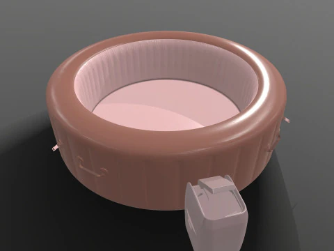 Hot Tub 3D Model