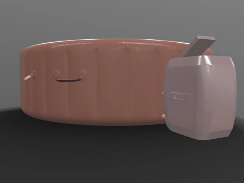 Hot Tub 3D Model