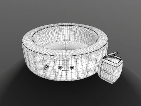 Hot Tub 3D Model