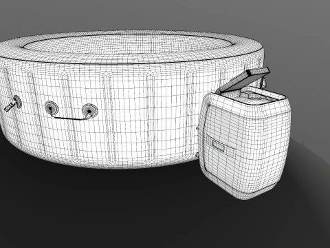 Hot Tub 3D Model