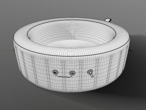 Hot Tub 3D Model