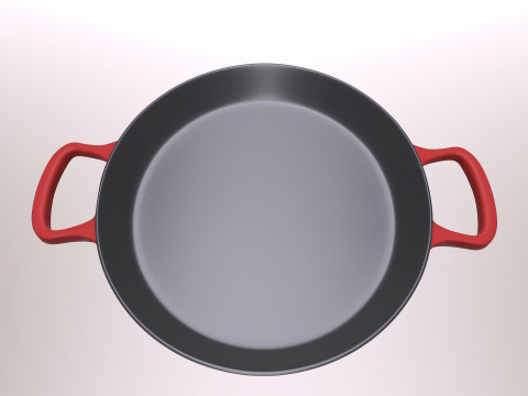 Le Creuset Pan 3D Model