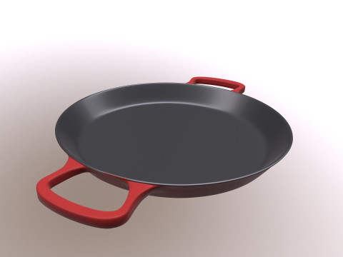 Le Creuset Pan 3D Model