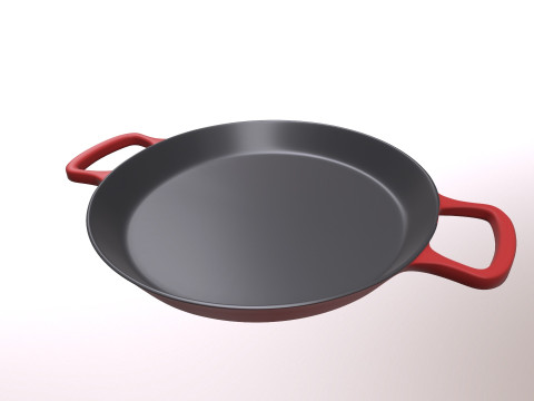 Le Creuset Pan 3D Model
