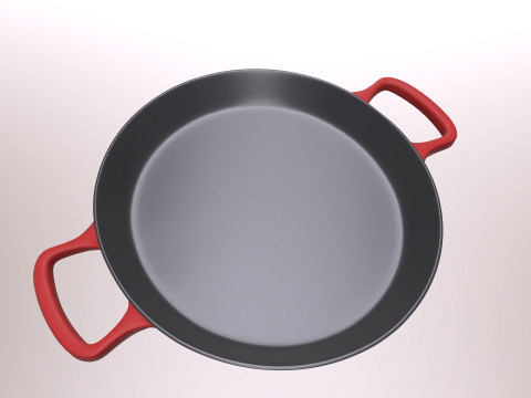 Le Creuset Pan 3D Model