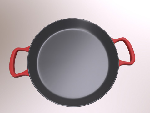 Le Creuset Pan 3D Model