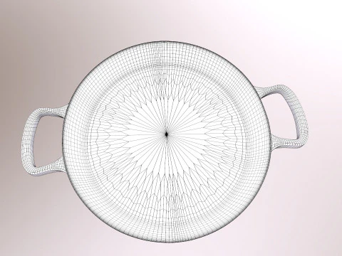 Le Creuset Pan 3D Model