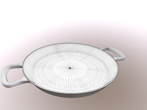 Le Creuset Pan 3D Model