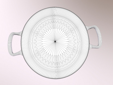 Le Creuset Pan 3D Model