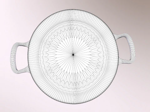 Le Creuset Pan 3D Model
