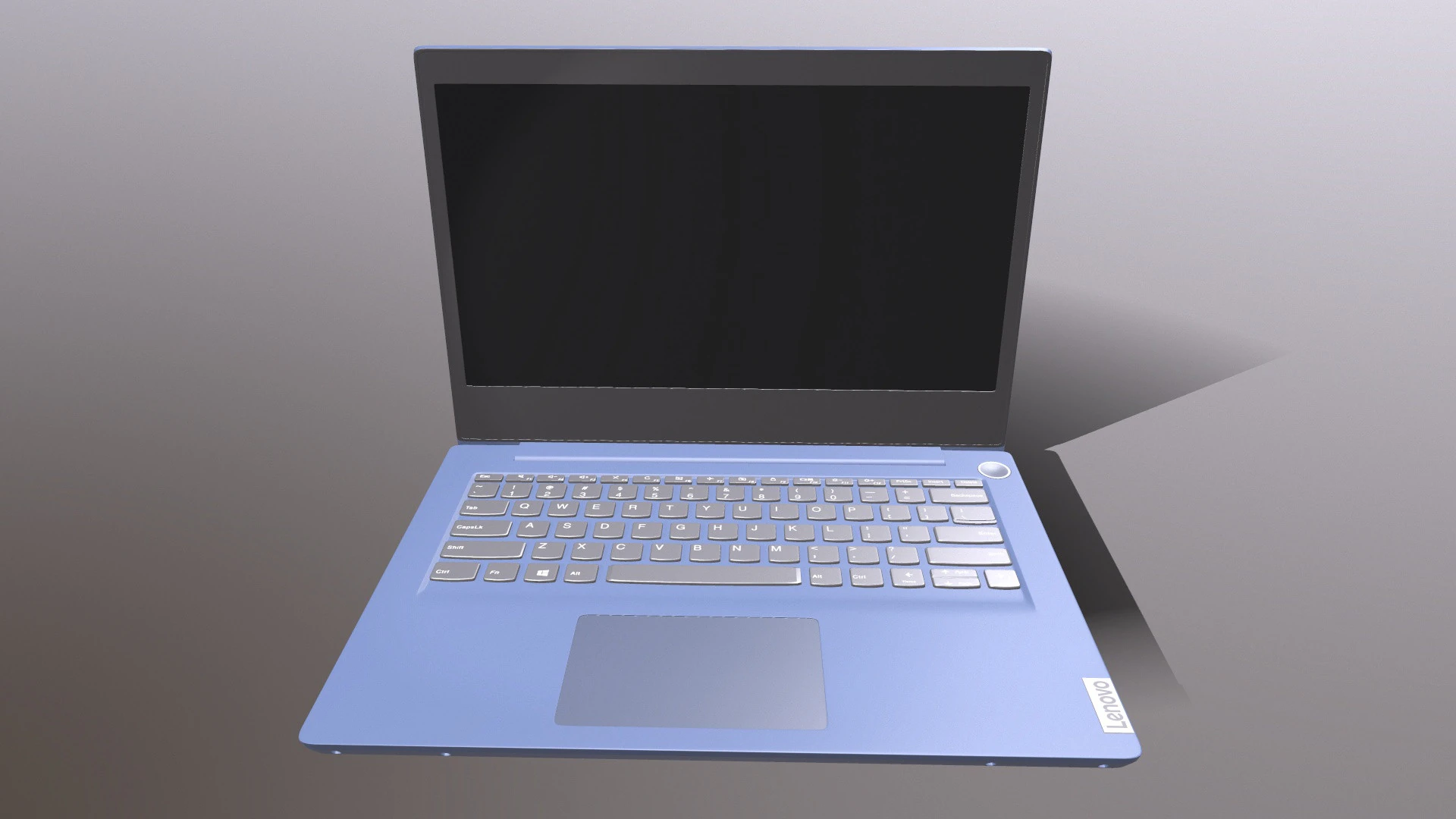 Lenovo IdeaPad 5 3D Model .c4d .max .obj .3ds .fbx .stl .blend 