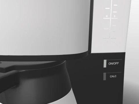 Melitta Coffee Machine 3D Model