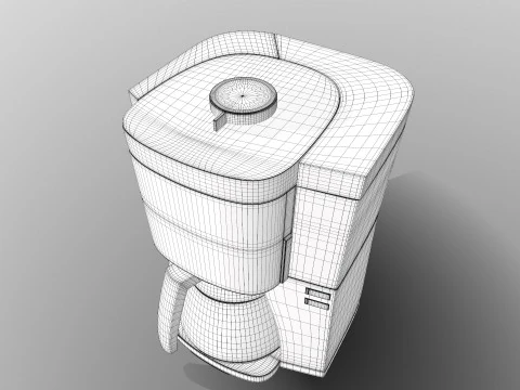 Melitta Coffee Machine 3D Model
