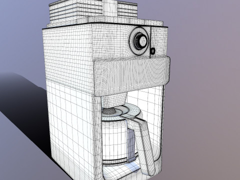 Кофеварка 3D Модель