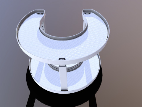 Uchwyt obrotowy do stojak&oacute;w Model 3D