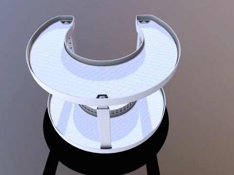 Racks Rotating Holder 3D Model