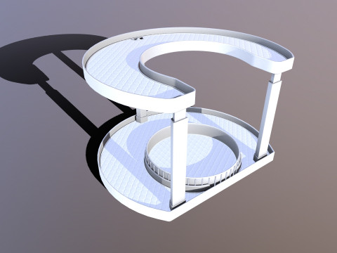 Uchwyt obrotowy do stojak&oacute;w Model 3D