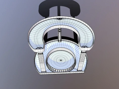 Racks Rotating Holder 3D Model