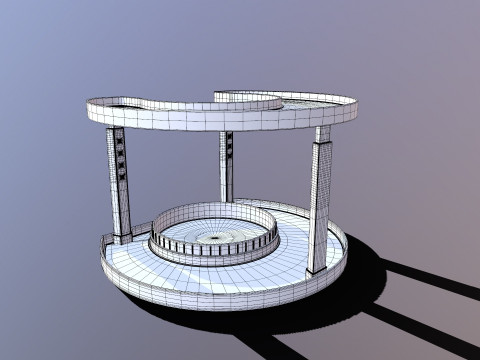 Uchwyt obrotowy do stojak&oacute;w Model 3D