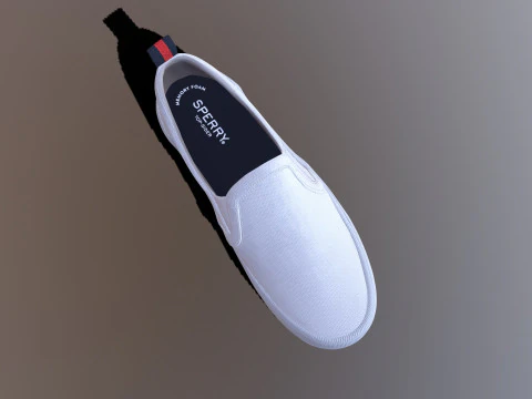 Sperry Sneakers Shoe 3D Model