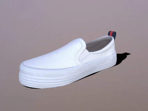 Sperry Sneakers Shoe 3D Model