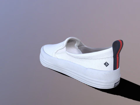 Sperry Sneakers Shoe 3D Model
