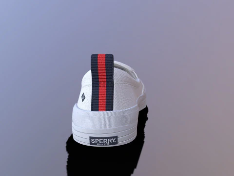 Sperry Sneakers Shoe 3D Model